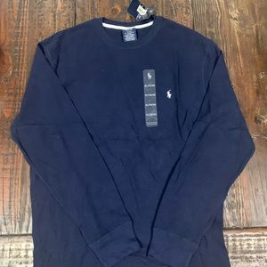 NWT Polo thermal waffle knit shirt